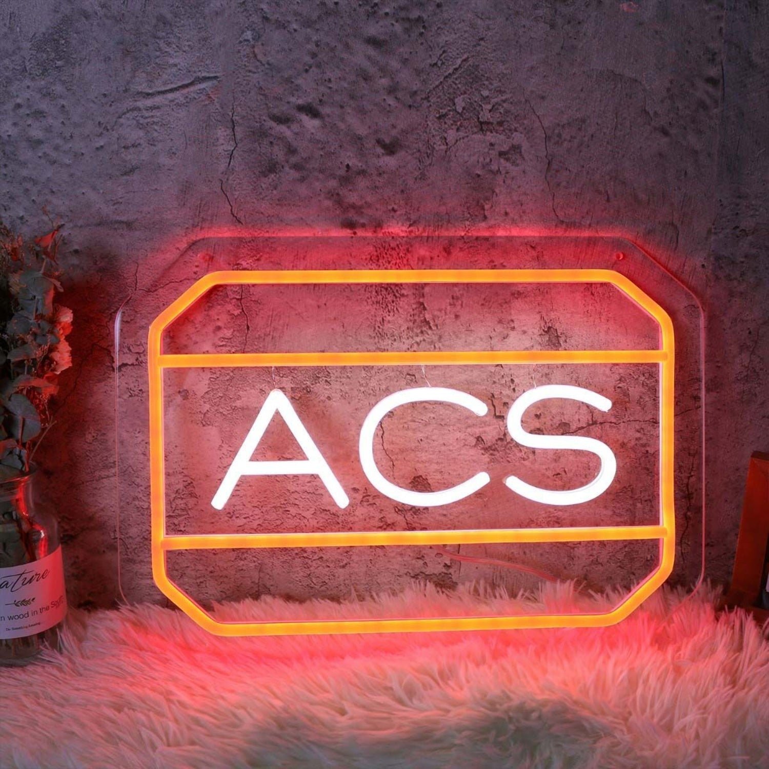 Acs Logo Led Neon Sign - Shineneon