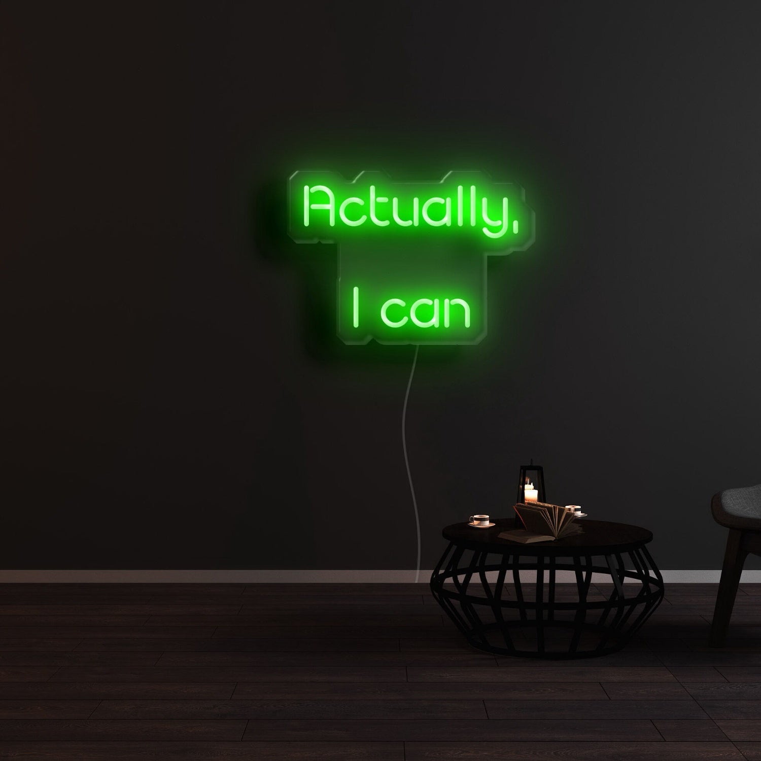 Actually I Can Led Neon Sign - Shineneon
