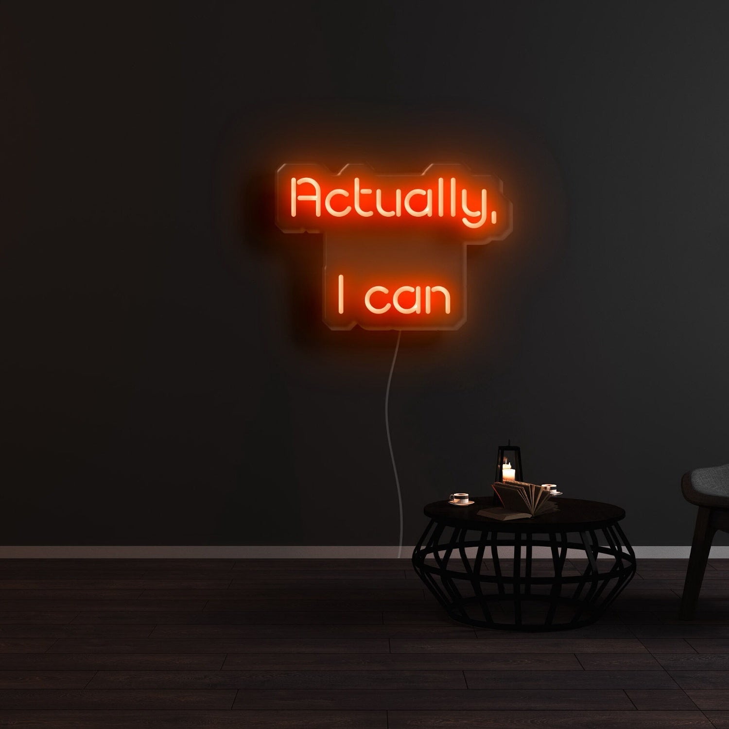 Actually I Can Led Neon Sign - Shineneon