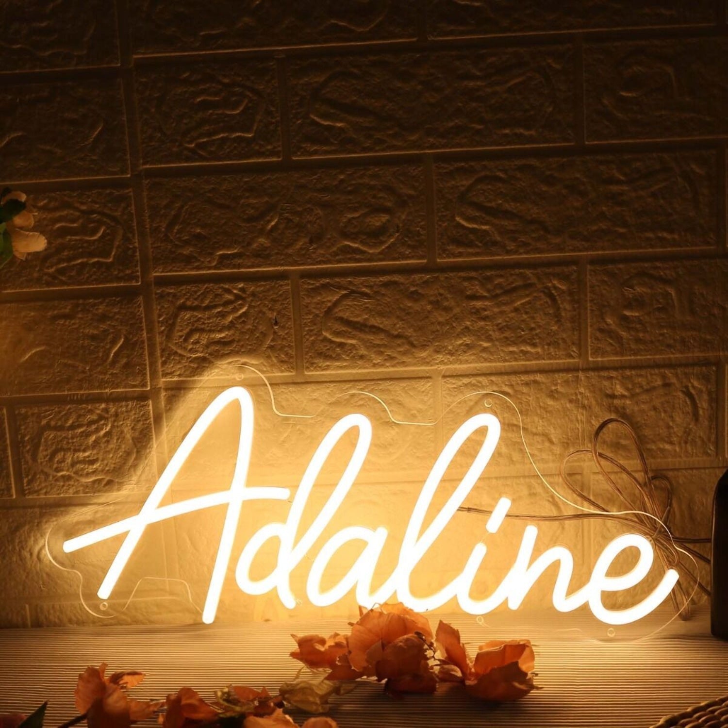 Adaline Yellow Led Neon Sign - Shineneon