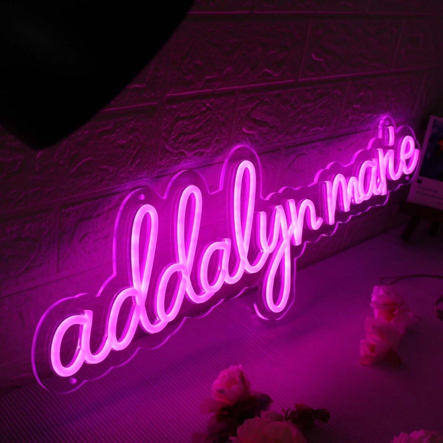 Addalyn Marie Pink Led Neon Sign - Shineneon
