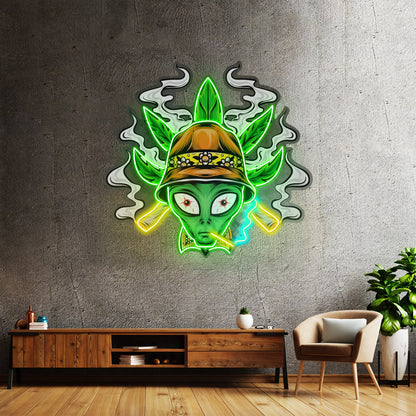 Addict Alien Led Neon Sign Light Custom Led Signs - Shineneon