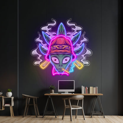 Addict Alien Led Neon Sign Light Custom Led Signs - Shineneon