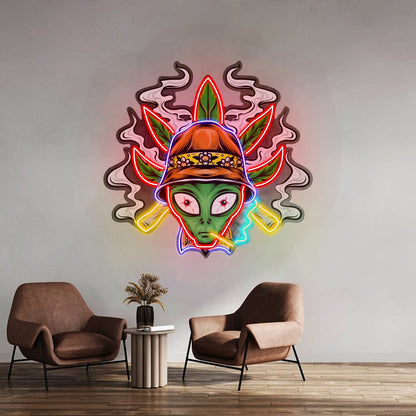 Addict Alien Led Neon Sign Light Custom Led Signs - Shineneon