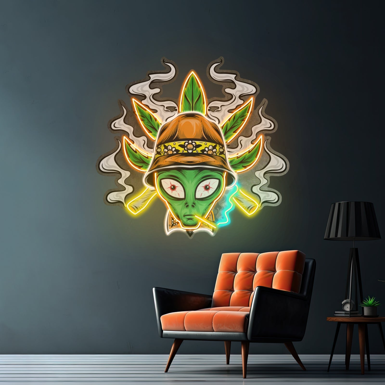Addict Alien Led Neon Sign Light Custom Led Signs - Shineneon