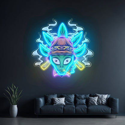 Addict Alien Led Neon Sign Light Custom Led Signs - Shineneon