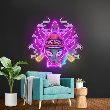 Addict Alien Led Neon Sign Light Custom Led Signs - Shineneon
