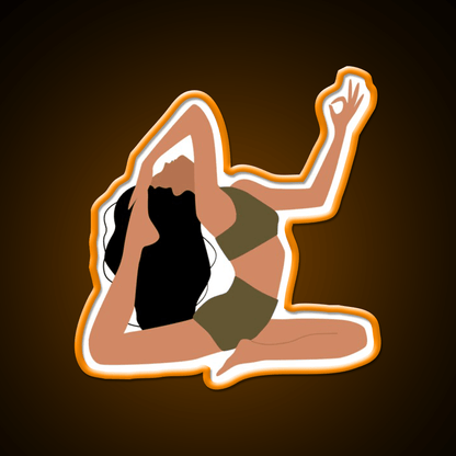 Addicted To Yoga Led Neon Sign For Wellness Space Rgb Color - Shineneon
