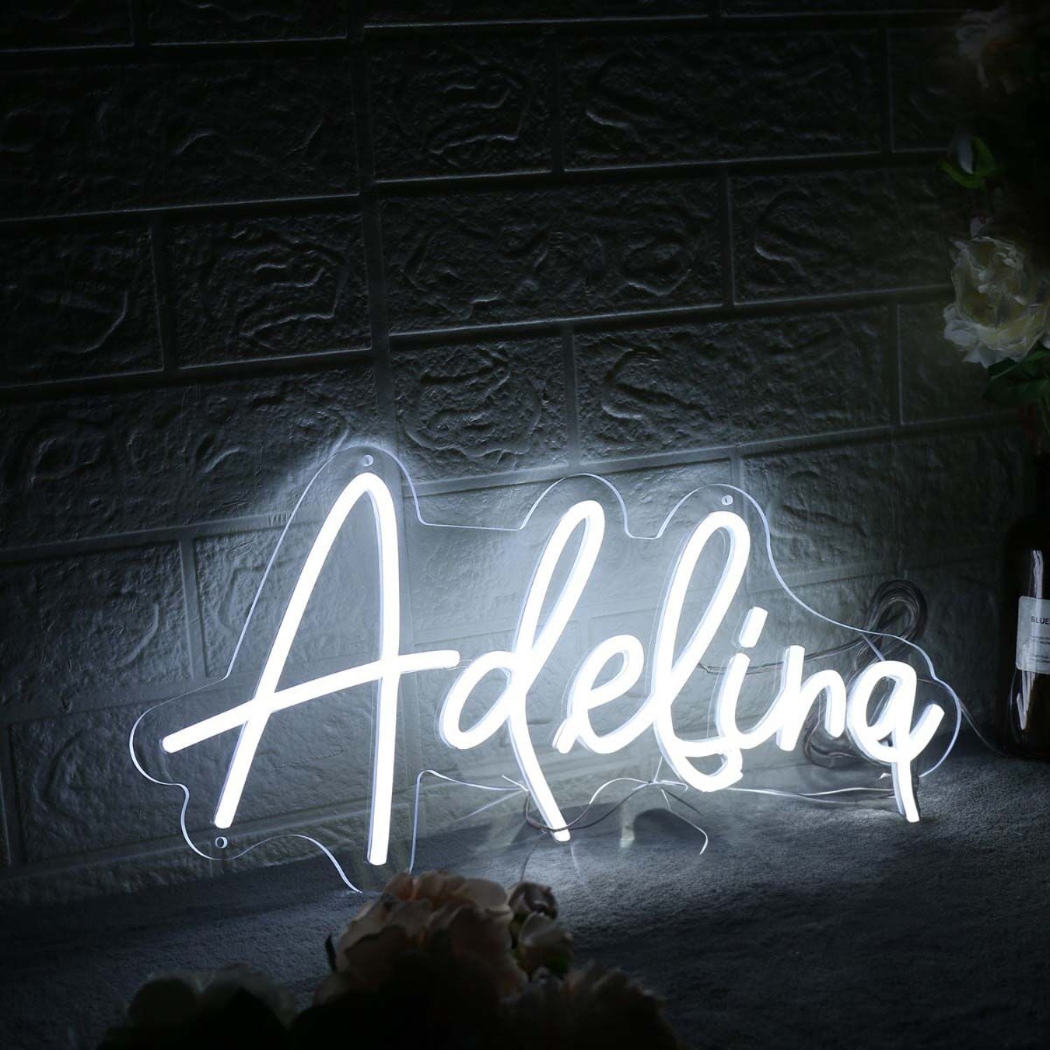 Adelina White Led Neon Sign - Shineneon