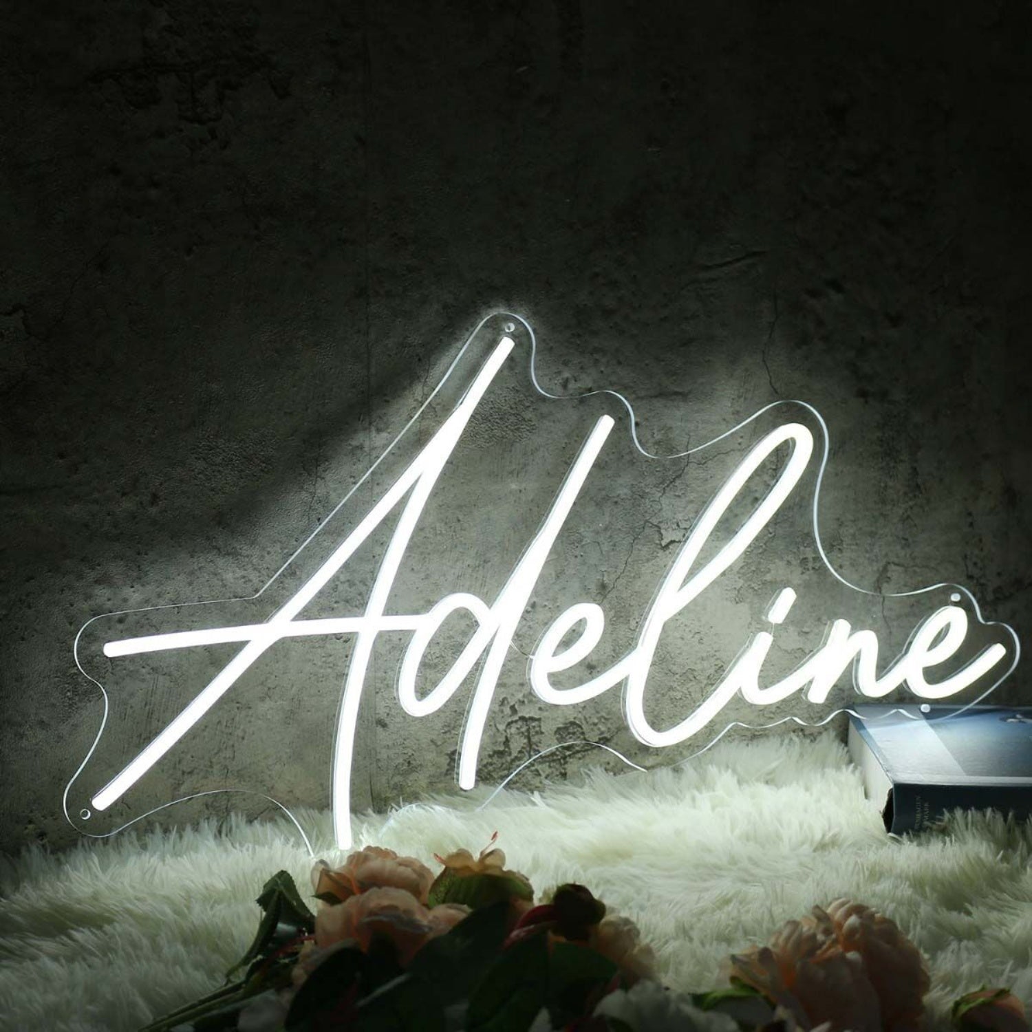 Adeline White Led Neon Sign - Shineneon
