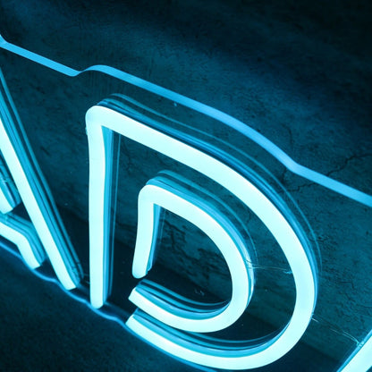 Adler Blue Name Led Neon Sign - Shineneon