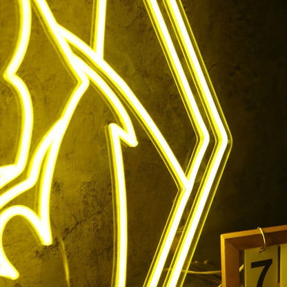 Adorable Puppy Yellow Aesthetic Led Neon Sign - Shineneon