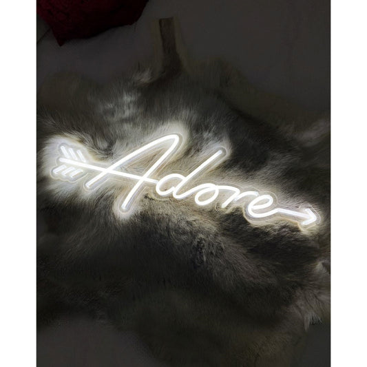 Adore Led Sign Business Neon Sign Wall Decor