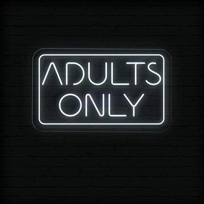 Adults Only Led Neon Sign | Shineneon