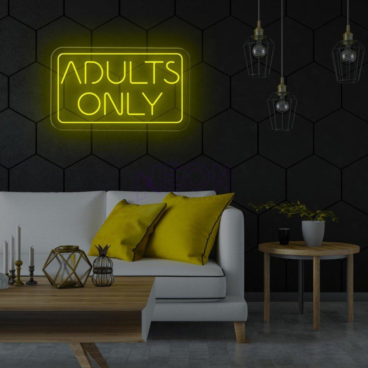 Adults Only Led Neon Sign | Shineneon