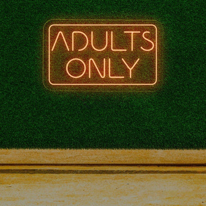 Adults Only Led Neon Sign | Shineneon