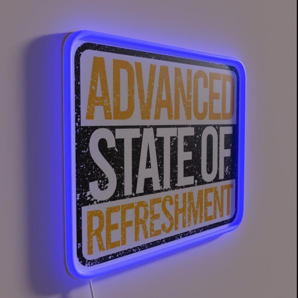 Advanced State Of Refreshment Rgb Led Neon Sign - Shineneon
