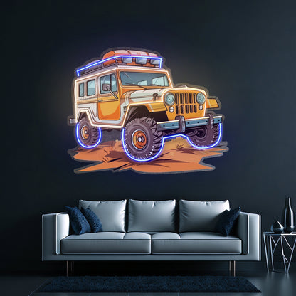Adventure Jeep Led Neon Sign Light Custom Led Signs - LED neon sign view 5