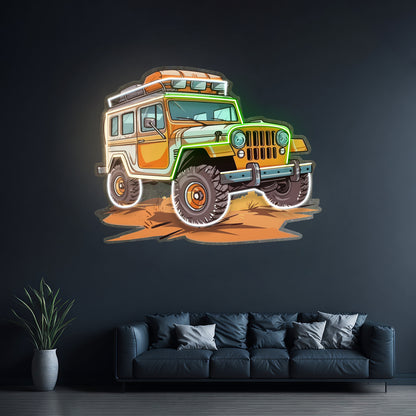 Adventure Jeep Led Neon Sign Light Custom Led Signs - LED neon sign view 8