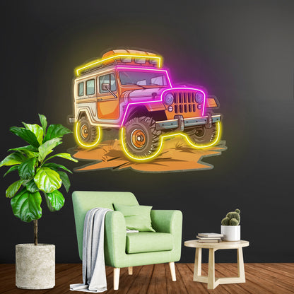 Adventure Jeep Led Neon Sign Light Custom Led Signs
