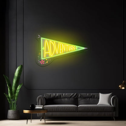 Adventure Neon Signs Neon Signs For Neon Sign Artwork - Shineneon