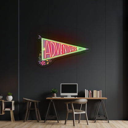Adventure Neon Signs Neon Signs For Neon Sign Artwork - Shineneon