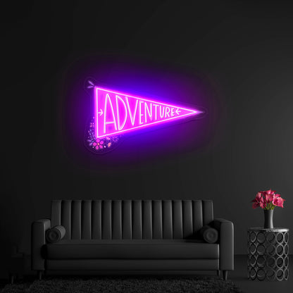 Adventure Neon Signs Neon Signs For Neon Sign Artwork