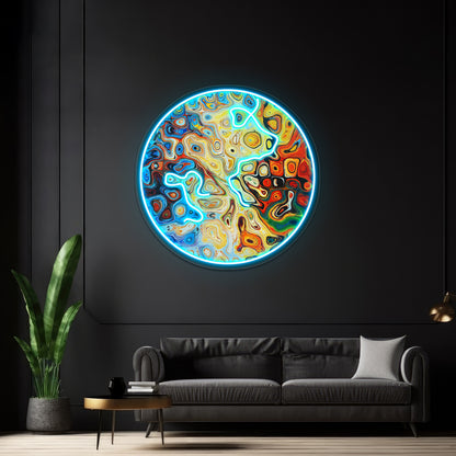 Adversarial Wall Artwork Neon Signs