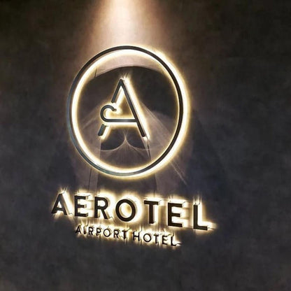 Aerotel Airport Hotel 3D Backlit Letters Business Metal Led Sign - Shineneon