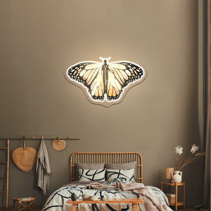 Aesthetic Butterfly Clear Neon Signs For Man Cave Neon Sign Artwork - Shineneon
