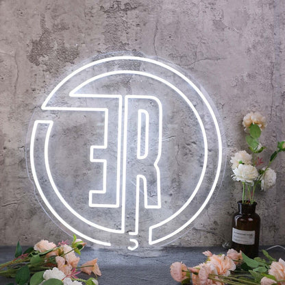 Aesthetic Er White Neon Sign | Shineneon
