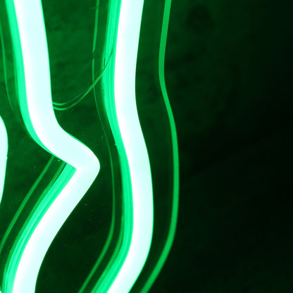 Aesthetic Horse Head Green Led Neon Sign - Shineneon