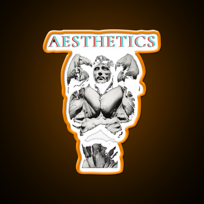 Aesthetics Frank Zane Gym Motivation Gym Fitness Led Neon Sign Rgb Color