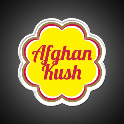 Afghan Kush Hemp Inspired Green Leaf Led Neon Sign Rgb Color - LED neon sign view 11