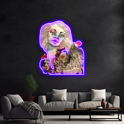 Afrofuturism Wall Artwork Neon Signs