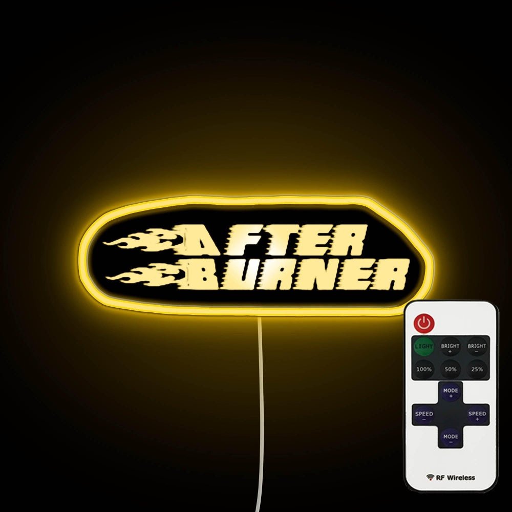 After Burner A Neon Sign - Shineneon