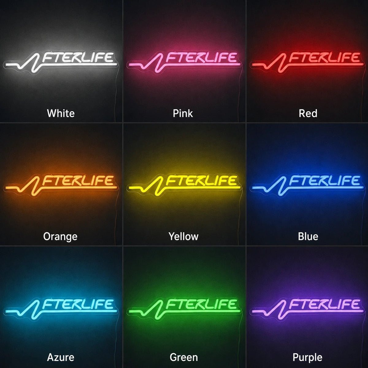 Afterlife LED Neon Sign - Shineneon
