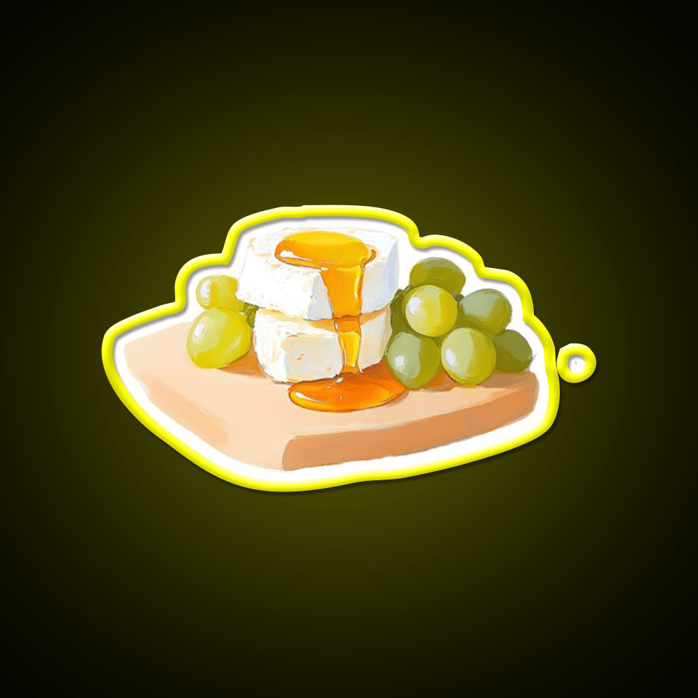 Afternoon Snack Food Led Neon Sign Rgb Color - Shineneon