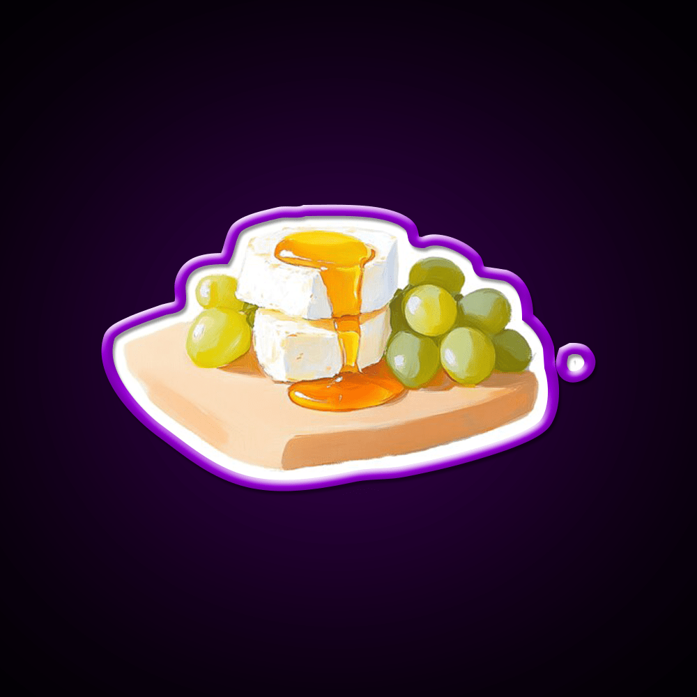 Afternoon Snack Food Led Neon Sign Rgb Color - Shineneon