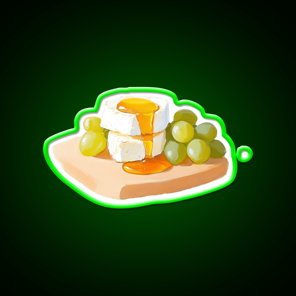 Afternoon Snack Food Led Neon Sign Rgb Color - Shineneon