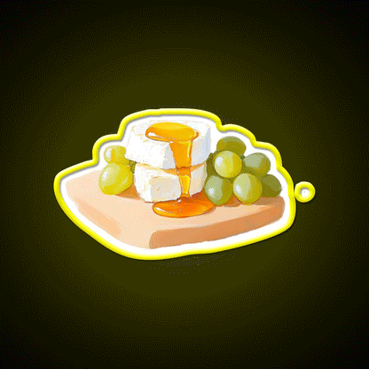 Afternoon Snack Food Led Neon Sign Rgb Color
