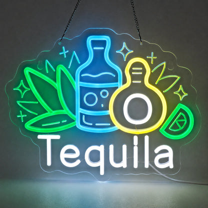 Agave Tequila Bottle Neon Sign LED Neon Sign main product image