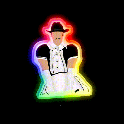 Agent Whiskers Whiskey Drink Bar Led Neon Sign Rgb Color