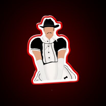 Agent Whiskers Whiskey Drink Bar Led Neon Sign Rgb Color