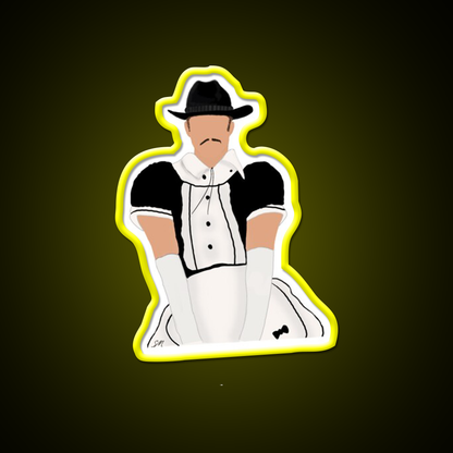 Agent Whiskers Whiskey Drink Bar Led Neon Sign Rgb Color