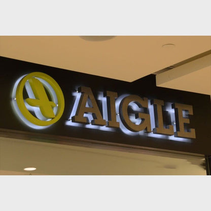 Aigle 3D Backlit Channel Letters Led Light Sign - Shineneon