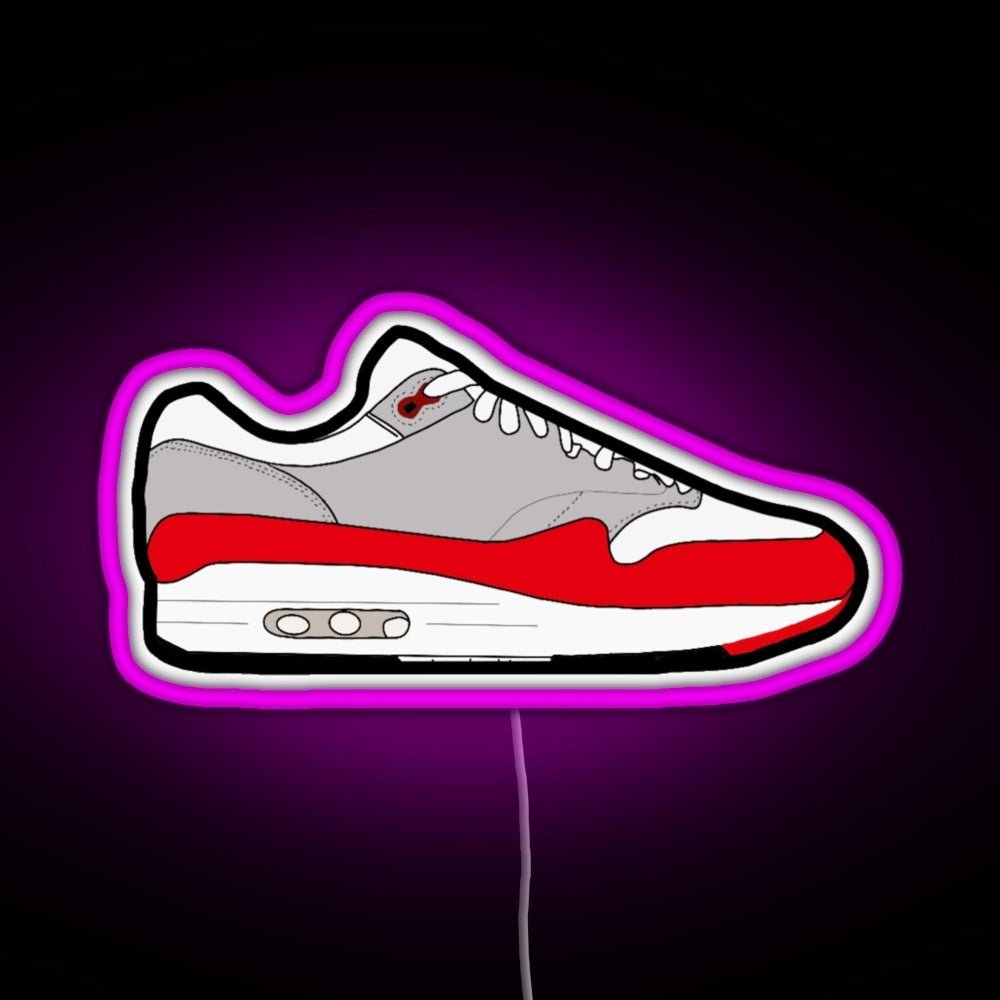 Air Max 1 Og Rgb Led Neon Sign Pop Wall Art - Shineneon