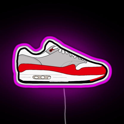 Air Max 1 Og Rgb Led Neon Sign Pop Wall Art - Shineneon