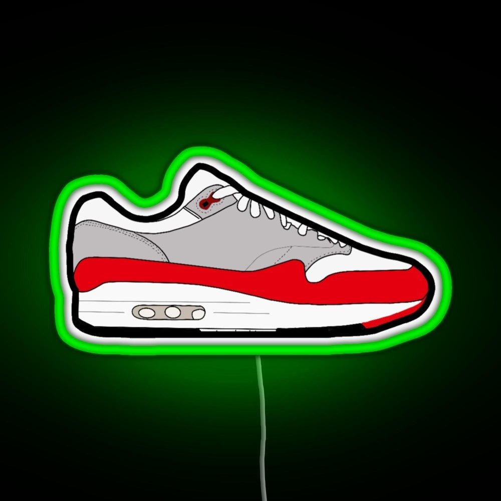 Air Max 1 Og Rgb Led Neon Sign Pop Wall Art - Shineneon