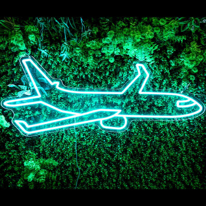 Airplane Led Neon Sign For Travel Lovers And Fun Decor | Shineneon